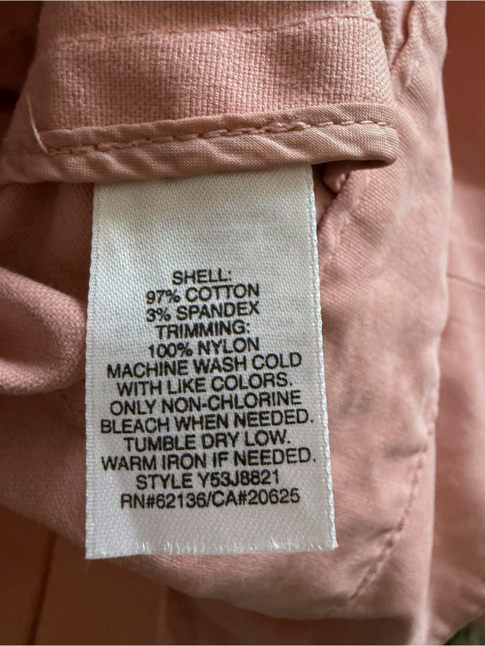 Y2K Guess Pink Button-Front Cropped Jacket - Picture 6 of 6